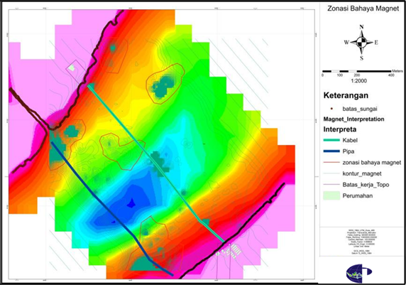 konsultan survey magnet laut deteksi kabel