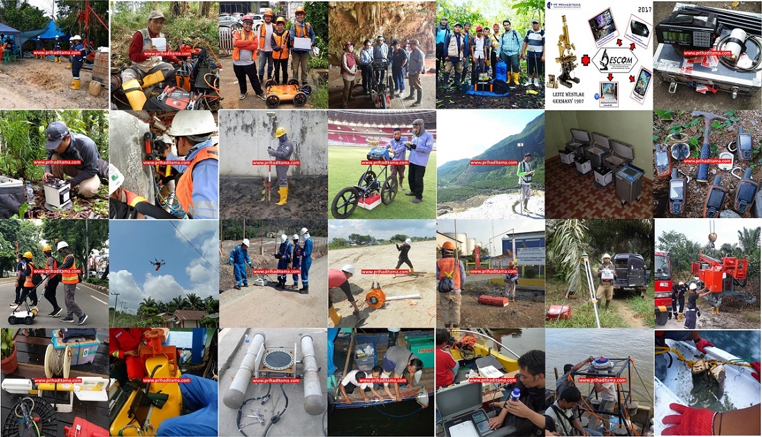Rental alat survey geofisika